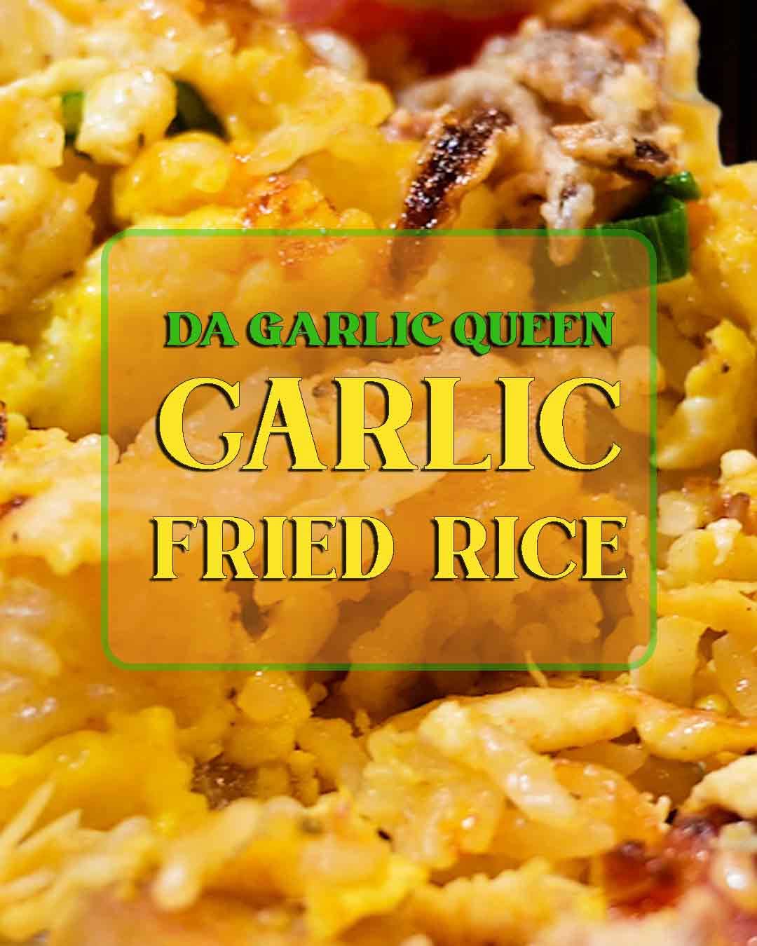 Infused Garlic Fried Rice