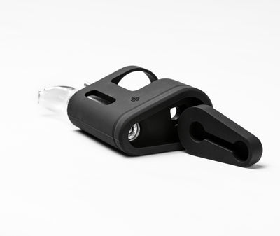 Angled view of Hitoki Saber Portable Attachment highlighting modular construction, durable materials, and ergonomic detailing.