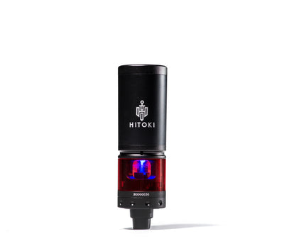 Hitoki Saber Solo featuring the Saber Base Device with high-tech laser combustion for clean, efficient, and smooth smoking. Sleek design for a premium smoking experience.