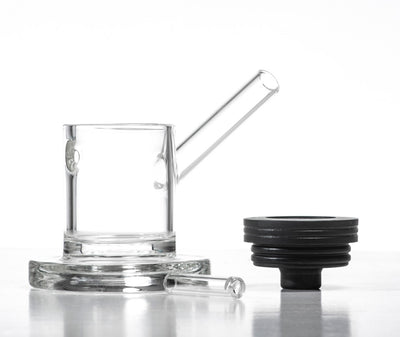 Hitoki Saber Bubbler Attachment – Glass Water Filtration Accessory for Smooth Botanical Vaporization