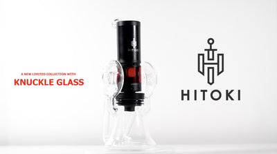 Knuckles Glass Saber Laser Glass Art: Emerald Green